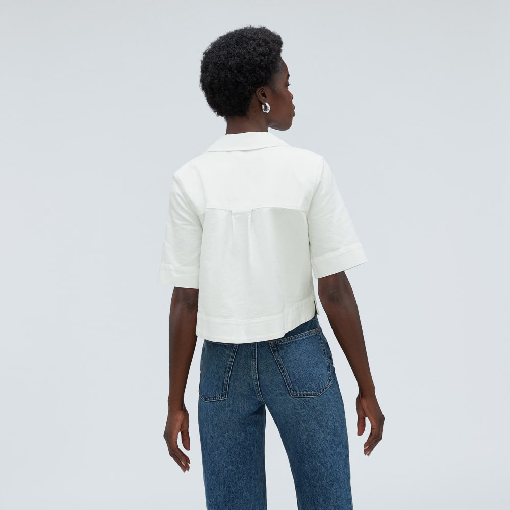 The Oxford Popover | White - Image 3