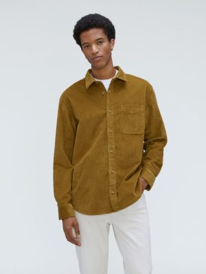 The Relaxed Corduroy Shirt  | Tapenade