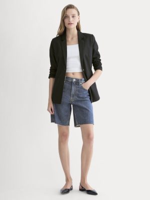 The OG Baggy Jean Short | Medium Blue