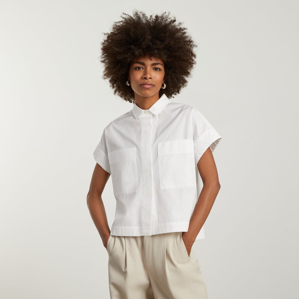 The Short-Sleeve Box Shirt | White