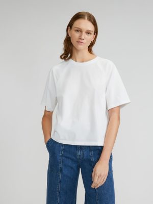 The Organic Cotton Raglan Tee | White