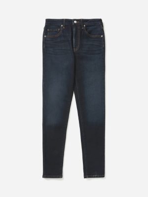 The Curvy Authentic Stretch High-Rise Skinny Jean | Dark Blue Wash | 28.5 Inseam