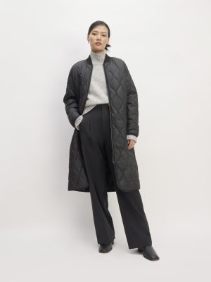 The ReNew Long Liner | Black