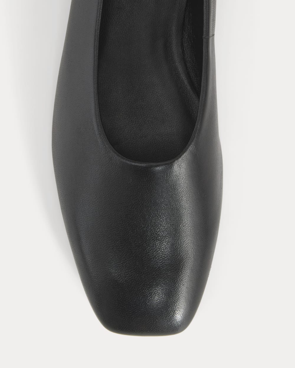 Gallery Square-Toe Flat | Black - Image 6