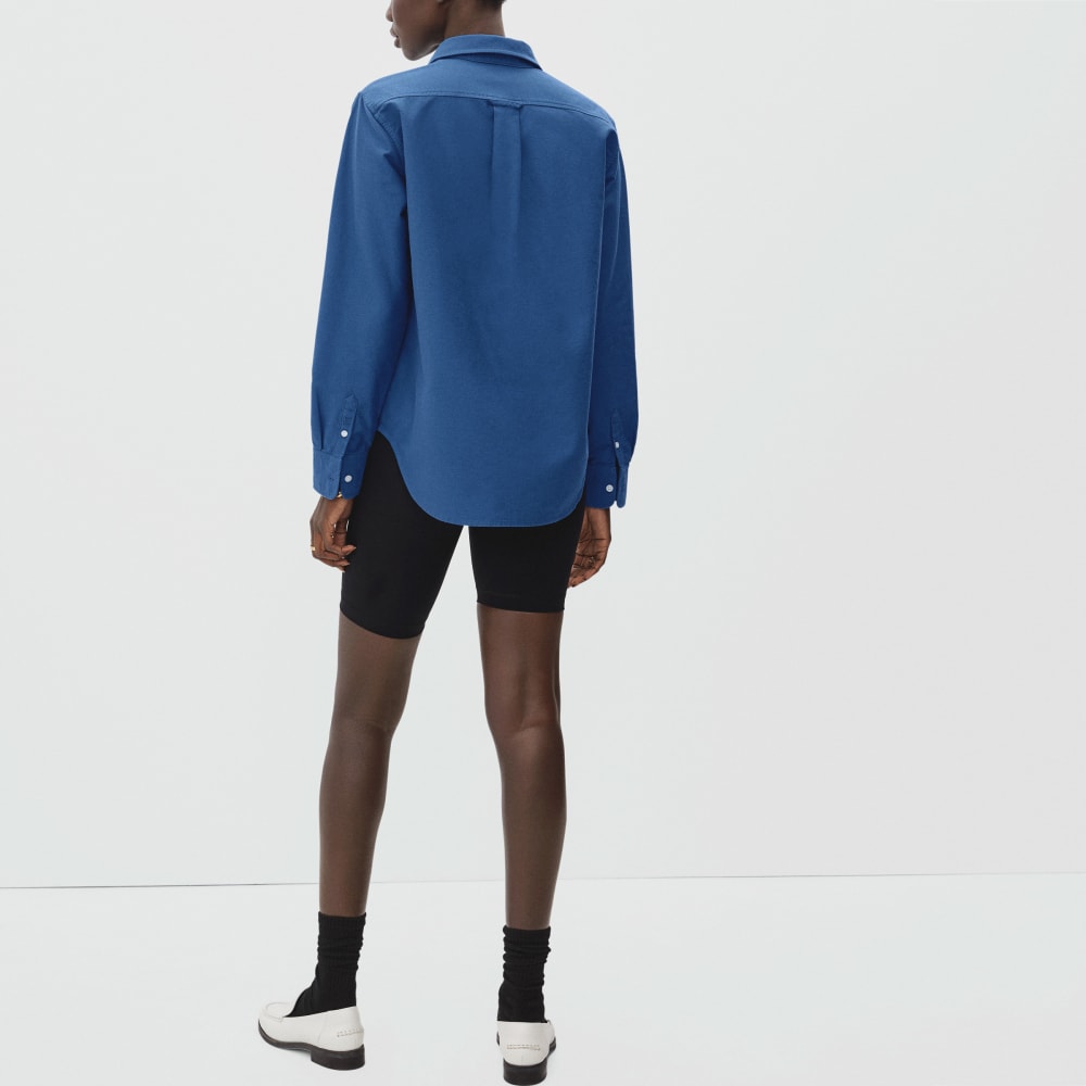 The Japanese Oxford Shirt | Deep Blue - Image 4