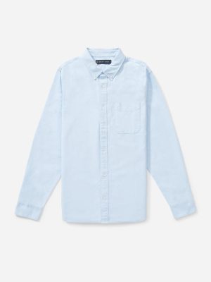 The Standard Fit Japanese Oxford Shirt | Uniform | Light Blue | Tall