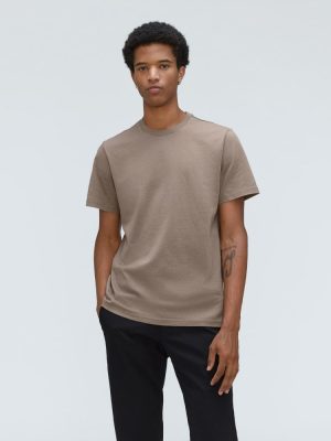 The Premium-Weight Crew | Uniform | Taupe Grey