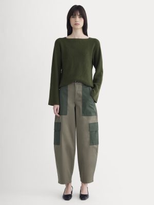 The Utility Cargo Pant | Kalamata / Duffel Bag