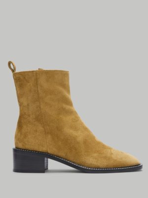 The City Boot | Toasted Almond Suede