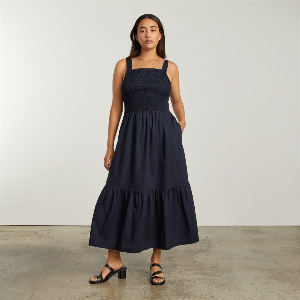 The Smock Dress | Deep Navy - Image 2