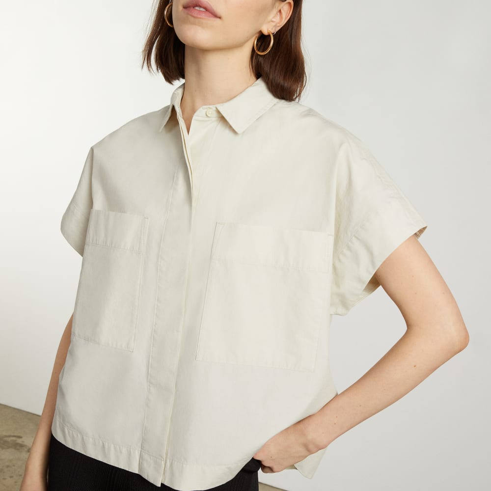 The Short-Sleeve Box Shirt | Sage - Image 3