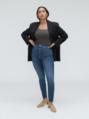 The Way-High? Hourglass Skinny Jean | Authentic Blue | 28.75 Inseam