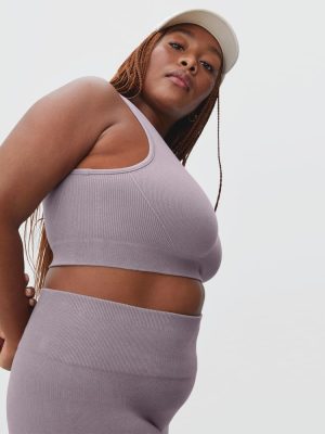 The Seamless Bra | Dusty Lavender