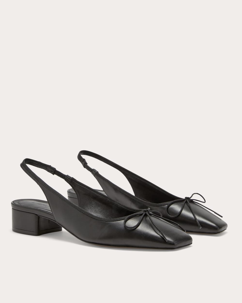 The Ballet Slingback Heel | Black - Image 3