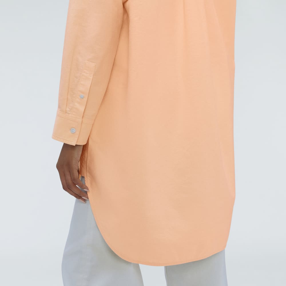 The Way Long Oxford Shirt | Apricot - Image 4