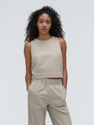 The Easy Shell Top | Beech / Canvas Tan