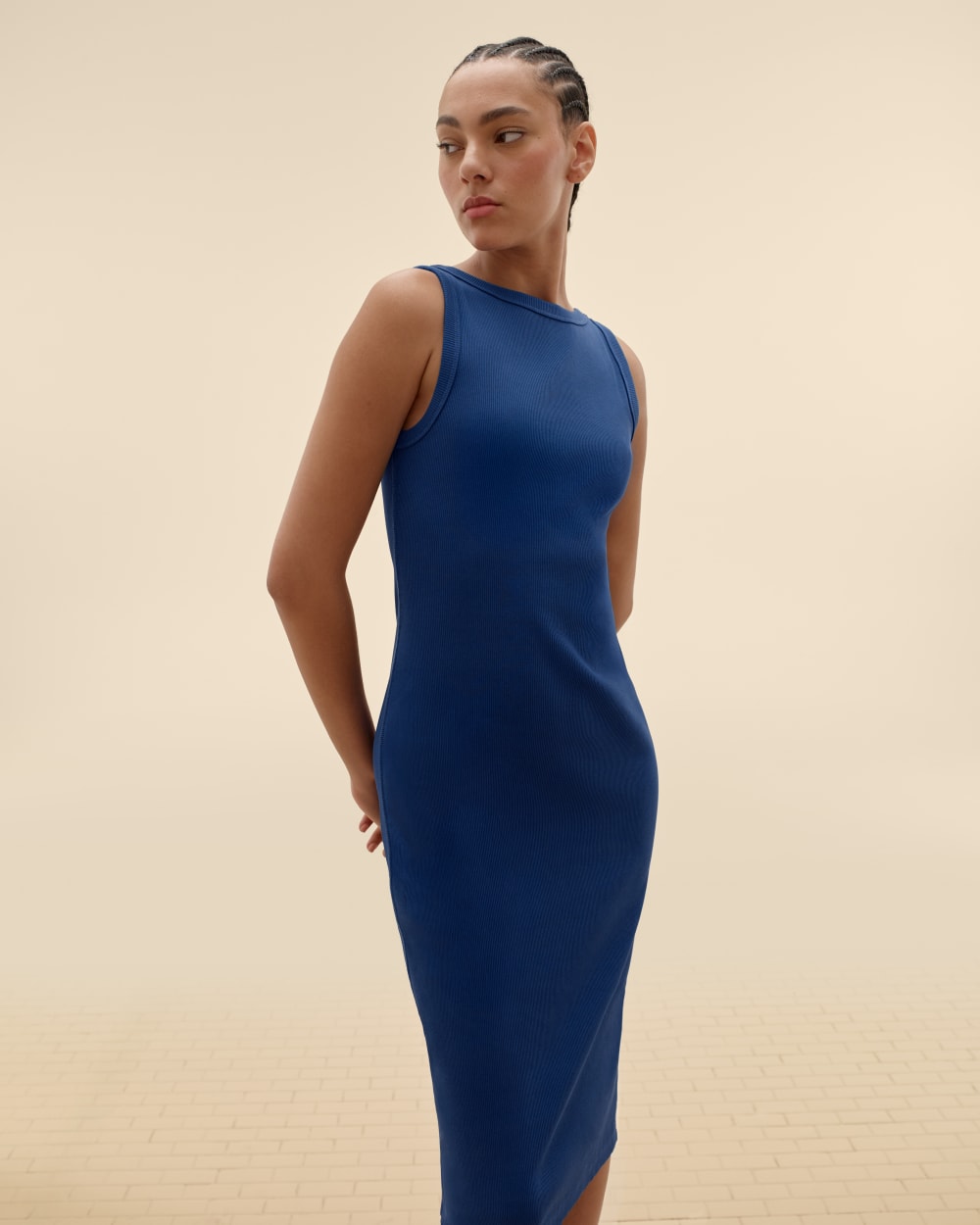 The Selfie Tank Dress | Bright Cobalt - Image 7