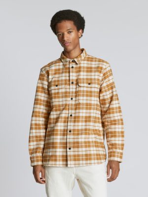 The Heavyweight Overshirt | Uniform | Golden Brown / Parchment