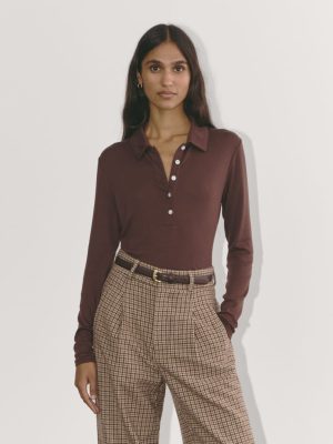 The Henley in Butterluxe | Dark Mahogany