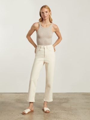 The Way-High? Jean | Ecru | 27.5 Inseam