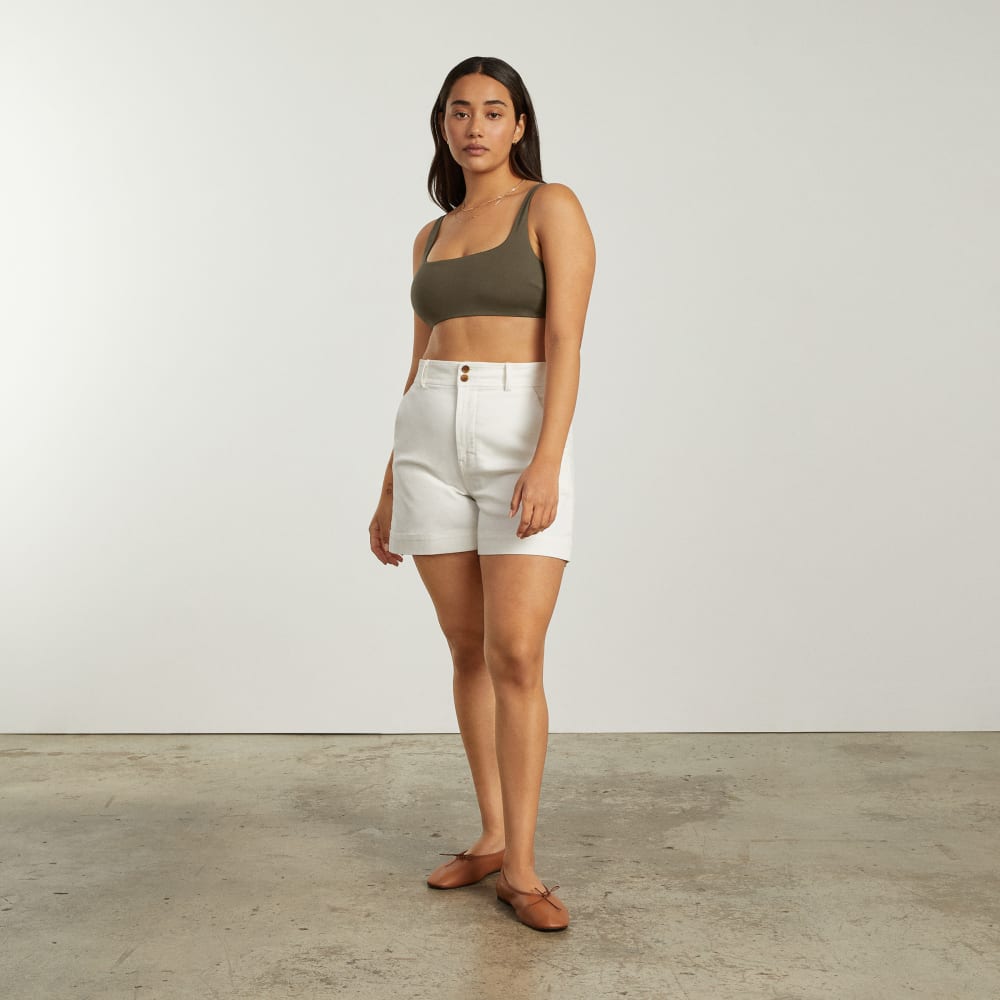 The Square-Neck Bikini Top | Beech - Image 11