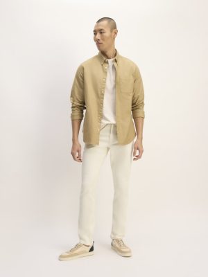The Organic Cotton Slim-Fit Jean | Calico Ecru