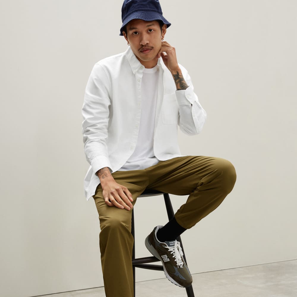 The Standard Fit Japanese Oxford Shirt | Uniform | White | Standard - Image 2