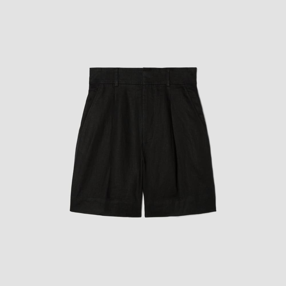 The Linen Way-High® Drape Short | Black - Image 2
