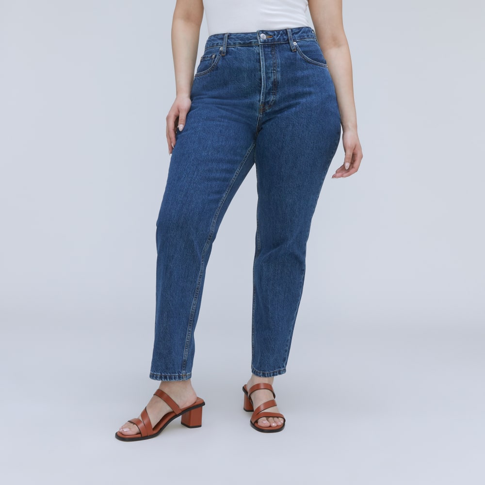 The '90s Cheeky Hourglass Jean | Deep Atlantic | 28.5 Inseam - Image 3
