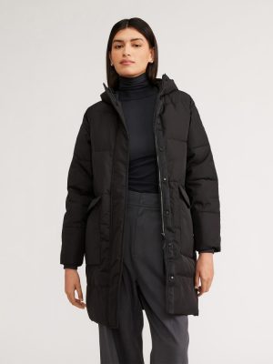 The Long Puffer | Black