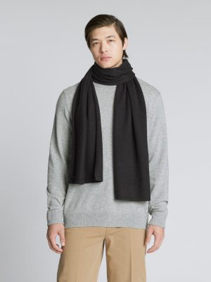 The Cashmere Scarf | Black