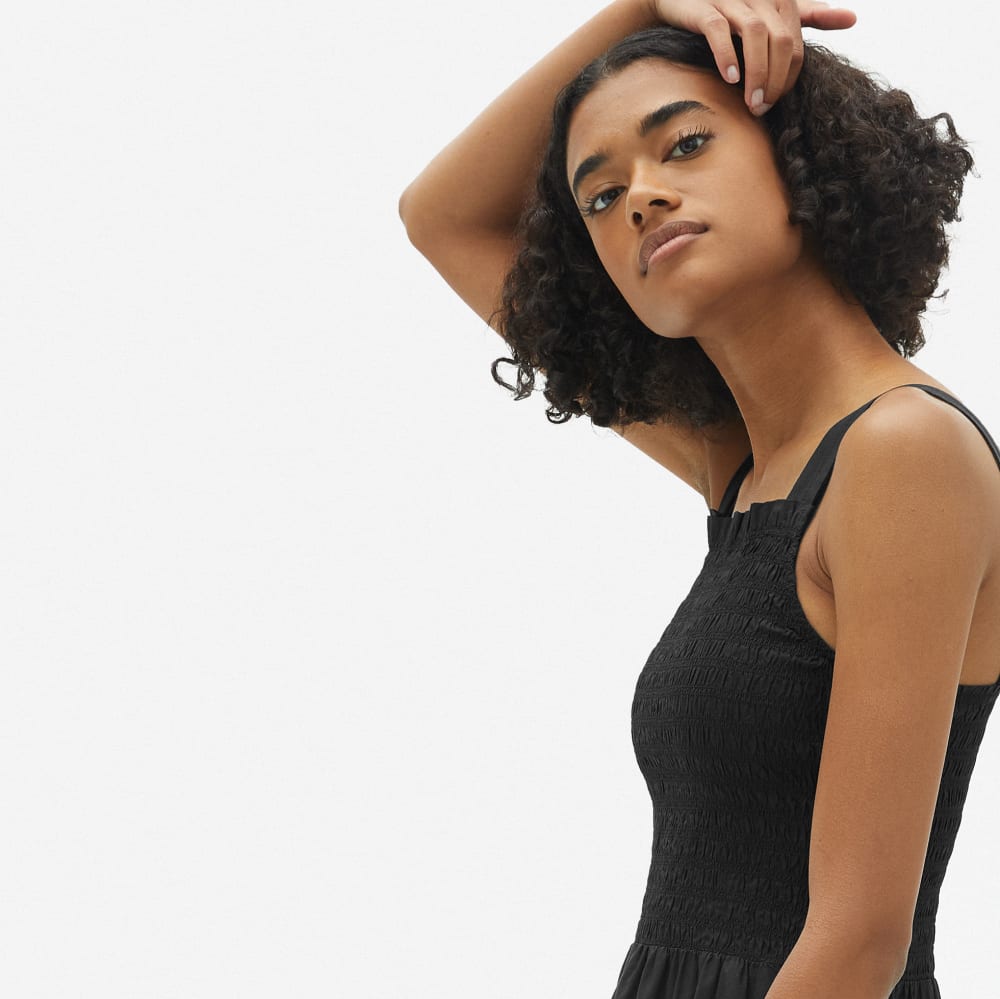 The Smock Dress | Black - Image 3