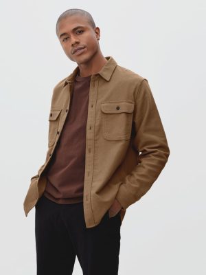 The Heavyweight Overshirt | Uniform | Toasted Coconut