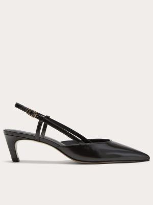 The Studio Slingback Heel | Black