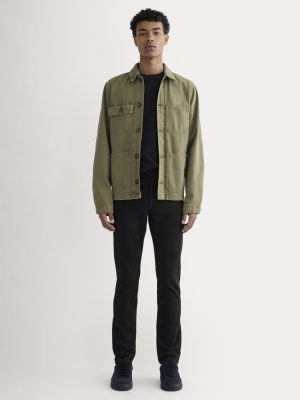 The Slim 4-Way Stretch Organic Jean | Uniform | Black