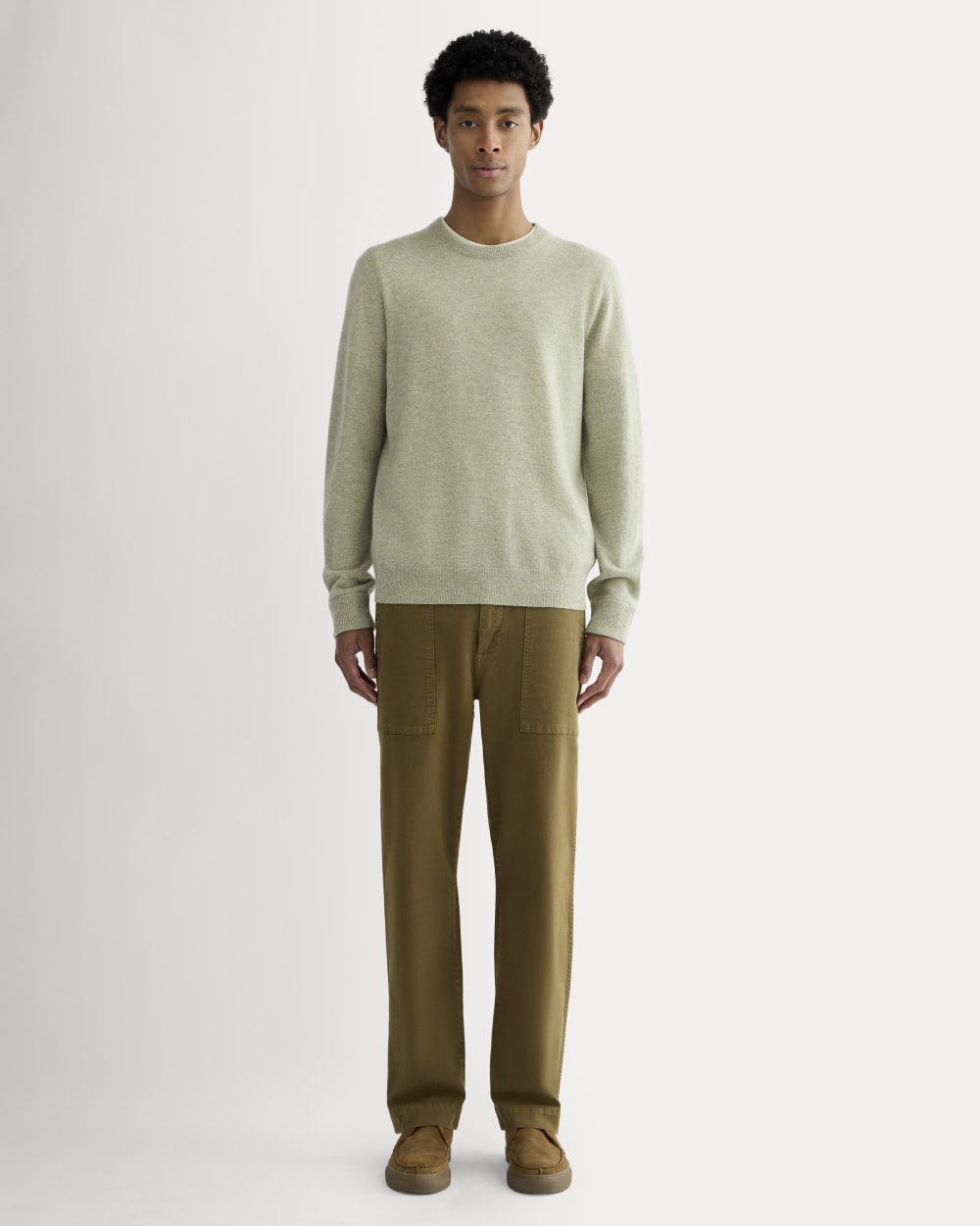 The Cashmere Crew | Light Heathered Moss - Image 3