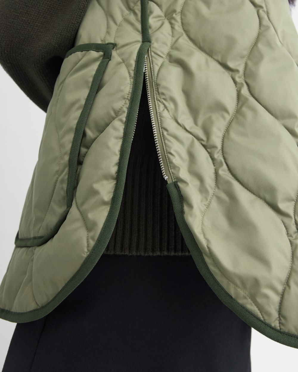 ReNew Quilted Vest | Lichen Green - Image 4