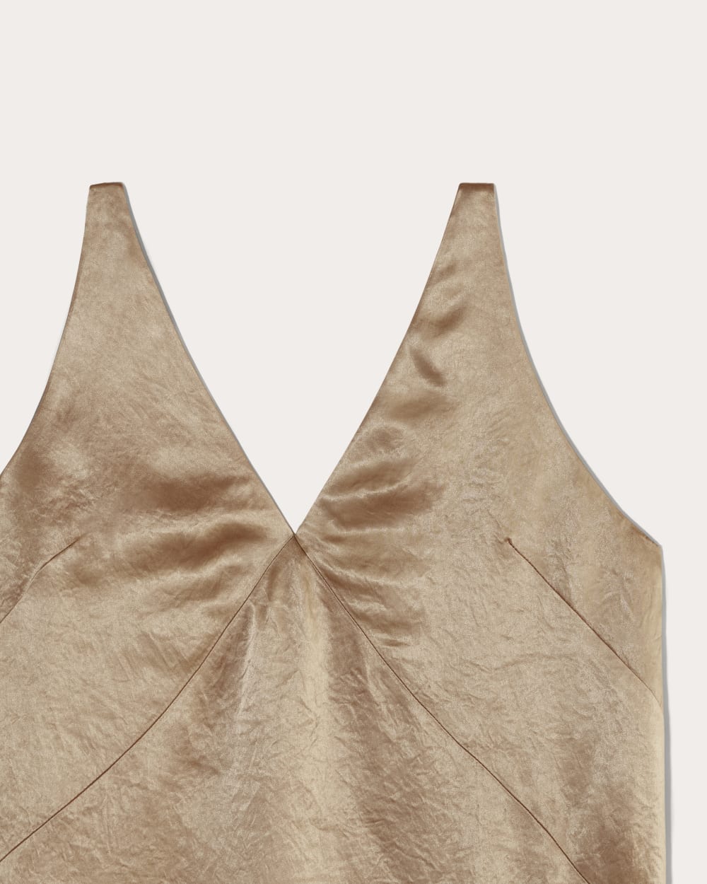The Satin Tank | Champagne - Image 6