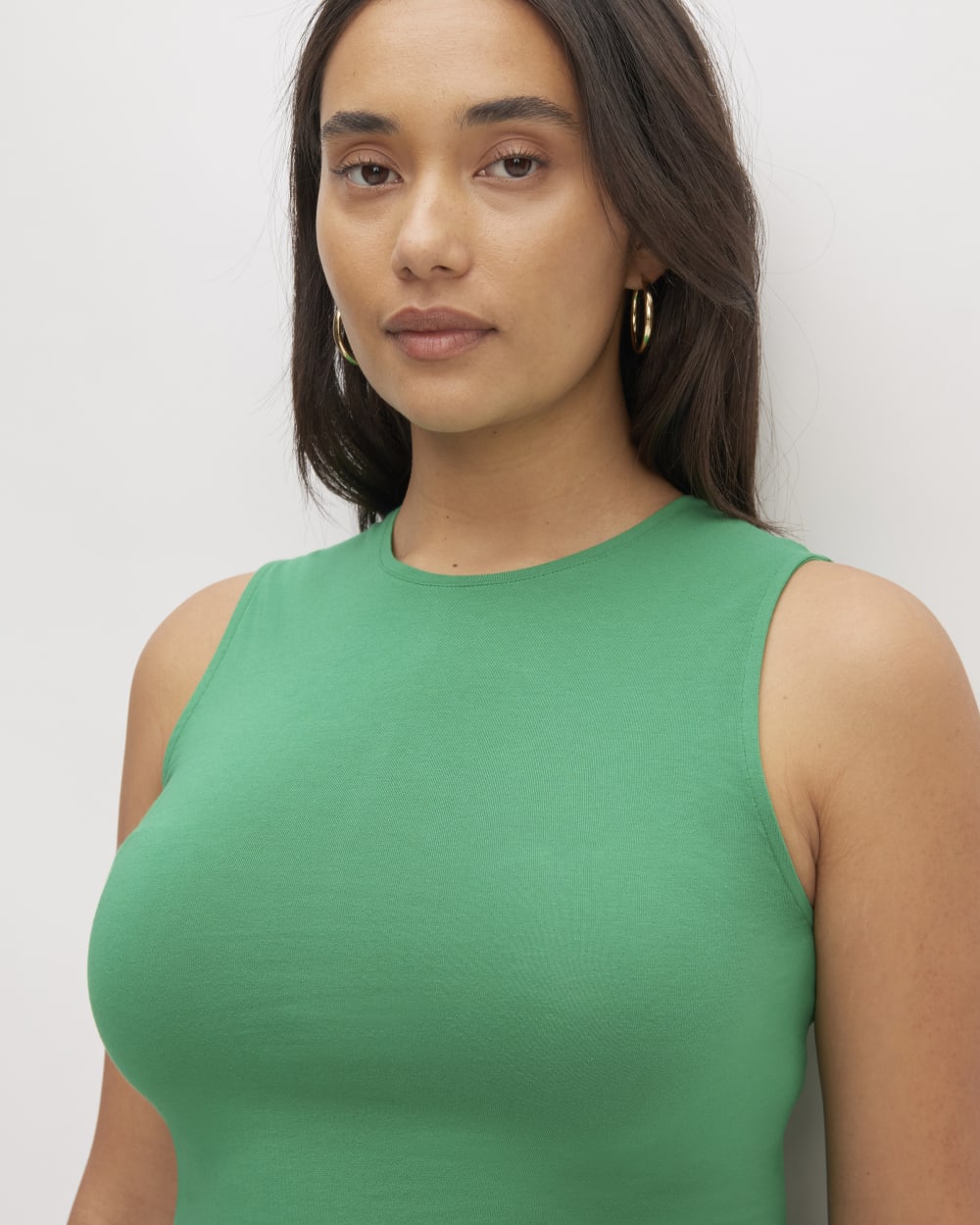 The Supima® Form Tank | Grass Green - Image 3