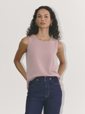 The Classic Tank in Cashmere | Dusty Rose
