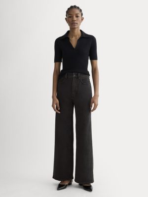 The Way-High® Sailor Jean 2.0 | Washed Black | 29.5 Inseam