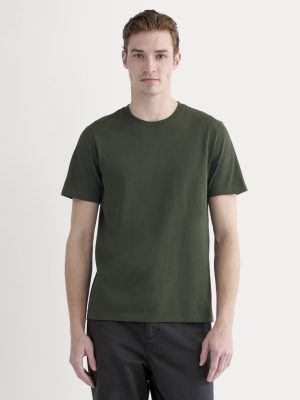 The Essential Organic Crew | Dark Green