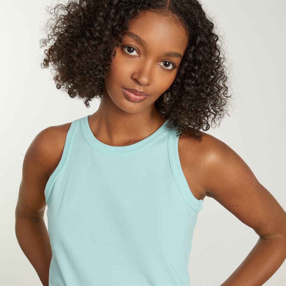 The Tank in Essential Cotton | Ice Blue - Image 5