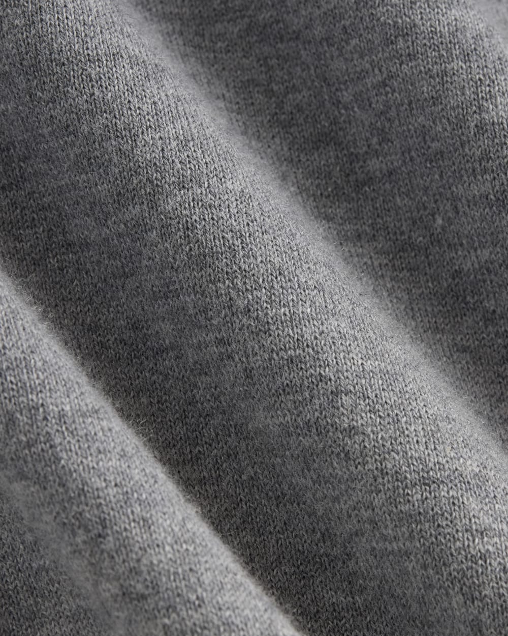 The Polo in Cotton Cashmere | Heather Charcoal - Image 6