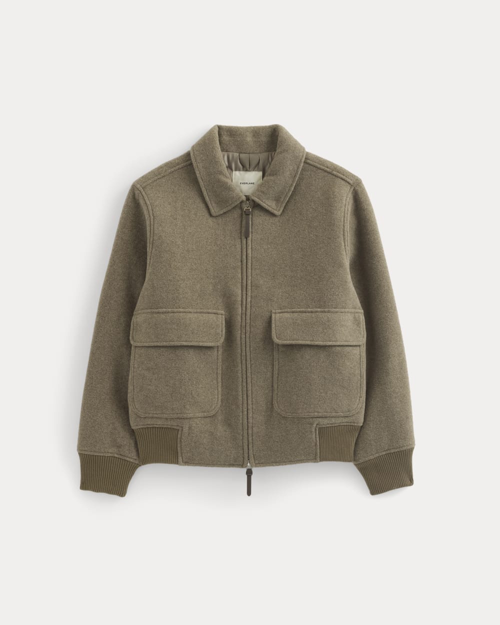 ReWool Flight Jacket | Heather Taupe - Image 2