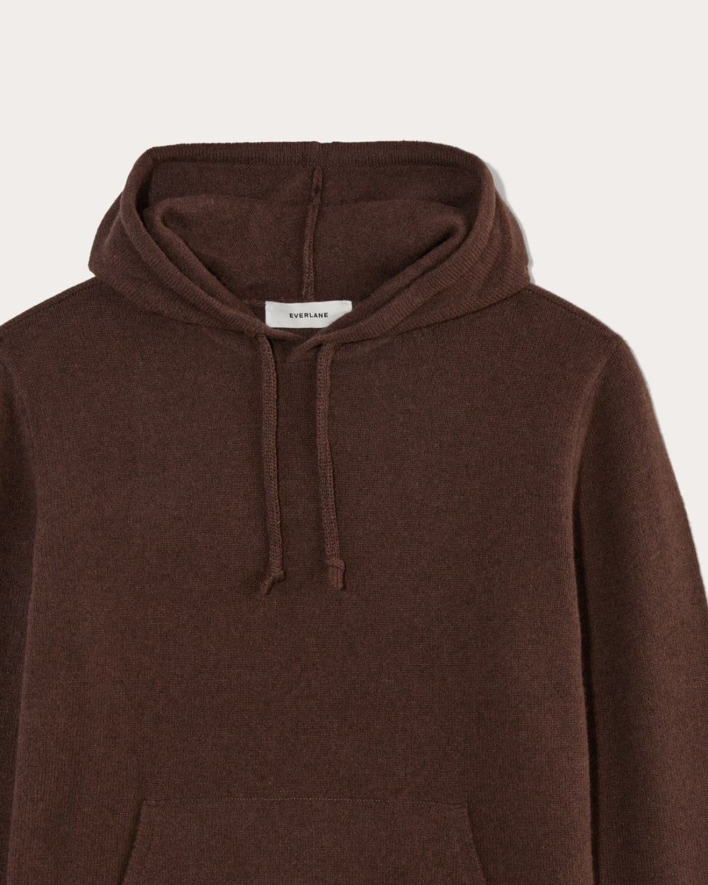 The Felted Merino Hoodie | Heather Mahogany - Image 7