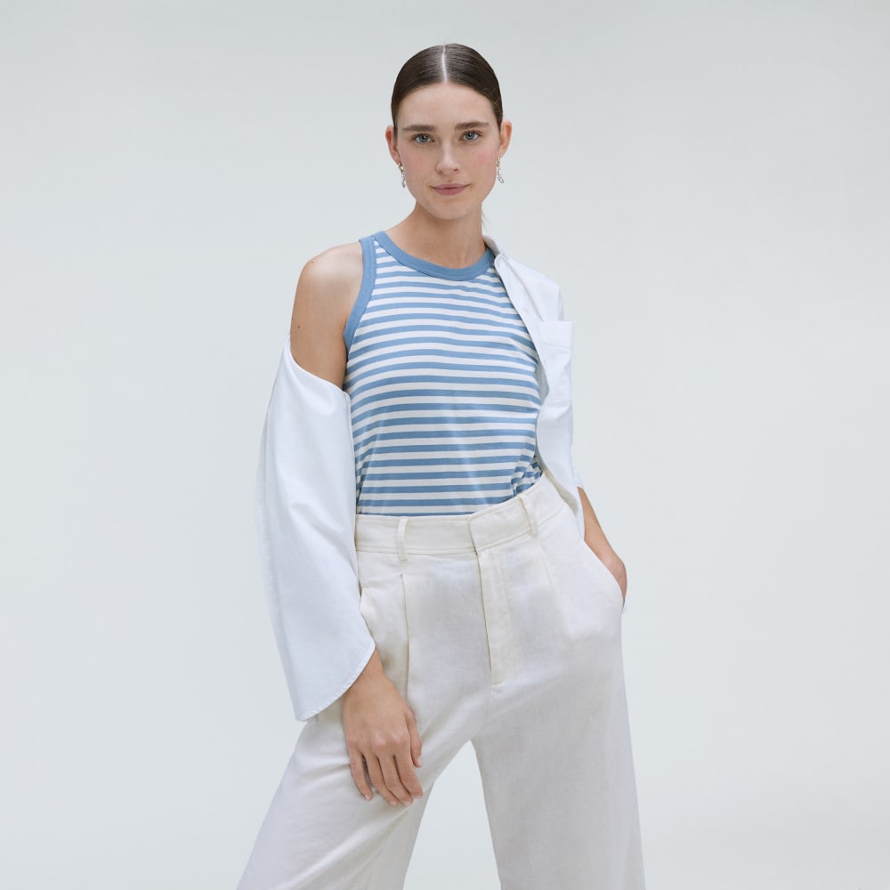 The Tank in Essential Cotton | Spring Lake / Canvas - Image 5