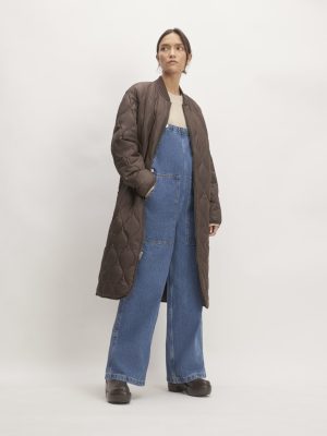 The ReNew Long Liner | Earth Brown