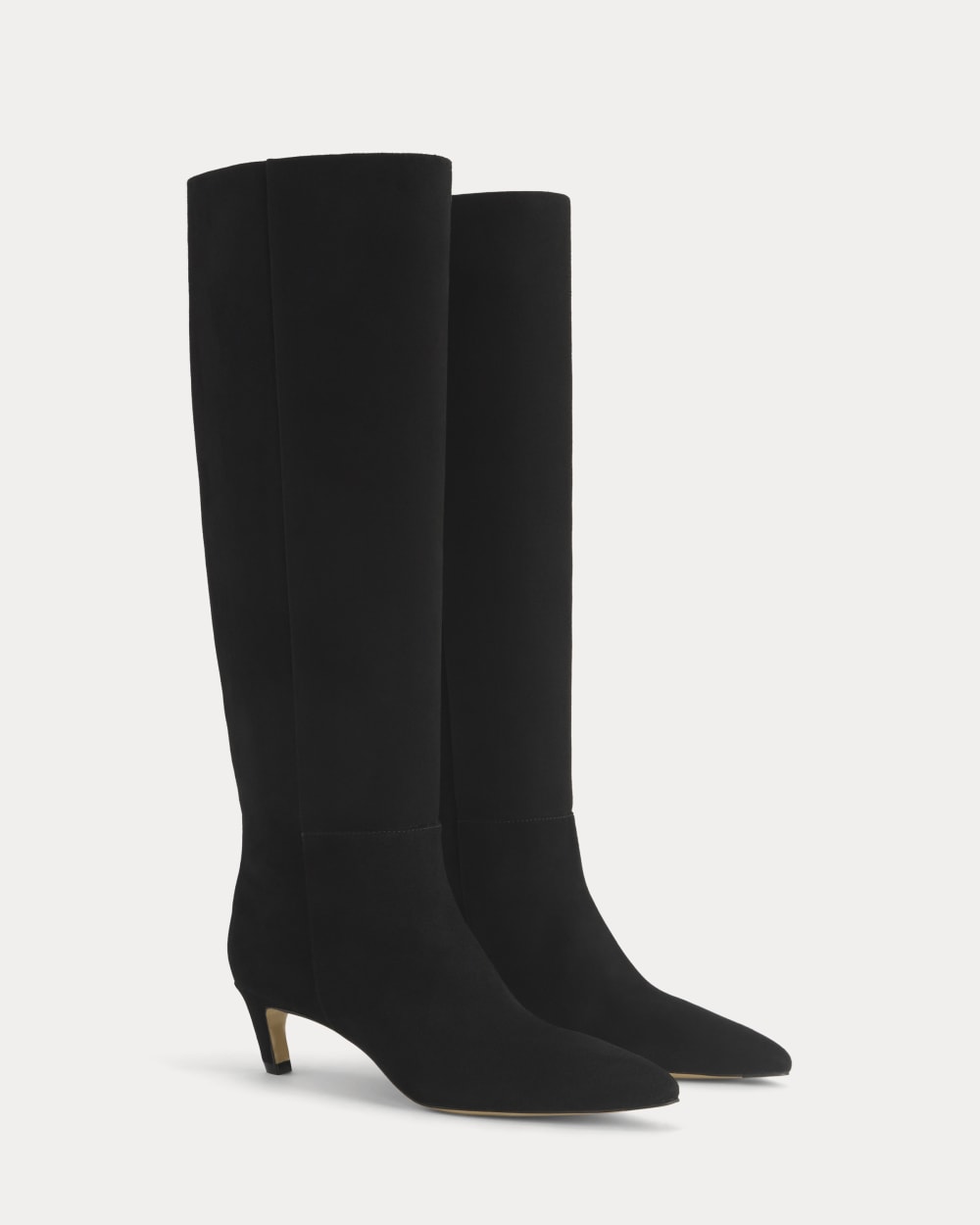 Studio Knee-High Boot | Black Suede - Image 2