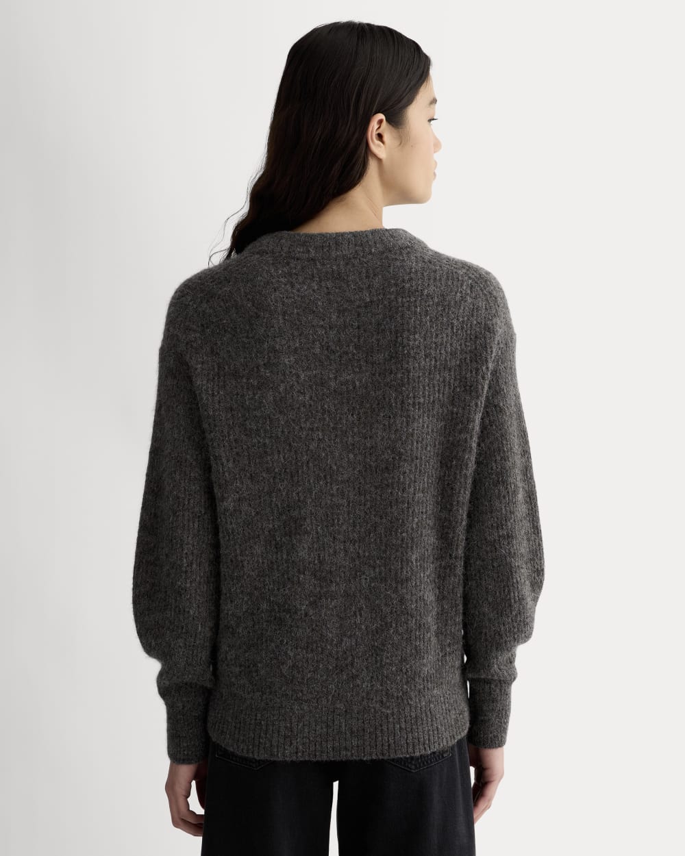 The Cocoon Crew in Alpaca | Dark Charcoal - Image 5